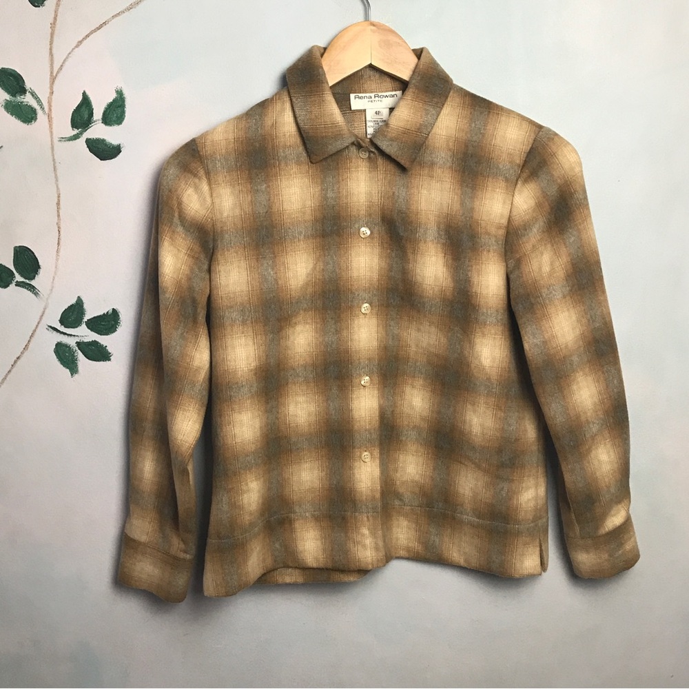Rena Rowan Wool Blend Shirt